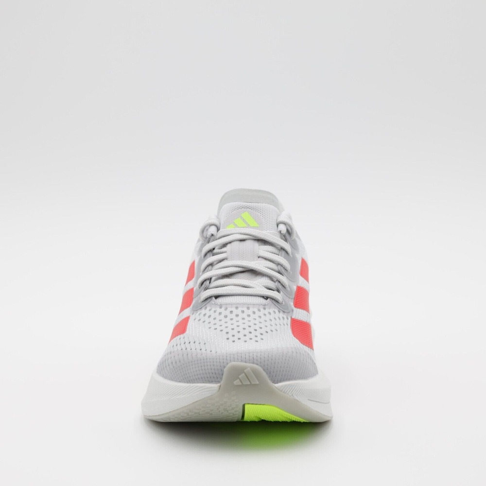 Adidas Women's Duramo Speed 2 Breathable Wide‎ Running Shoes Gray/Red Size 8 - Picture 3 of 11